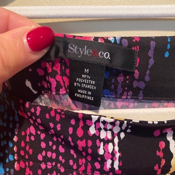 Style & Co Tunic  sz M - Picture 2 of 3